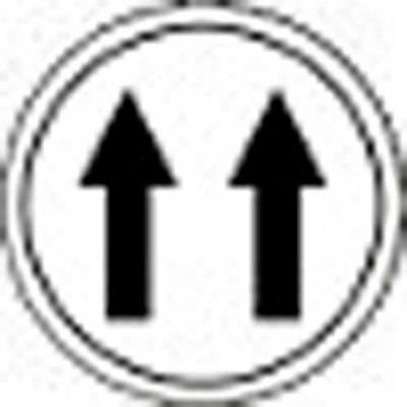 SPRINGER CONTROLS CO T.E.R., Two Switch Double-Arrow White Button Insert, Use w/ MIKE & VICTOR Pendants PRTA007MPI